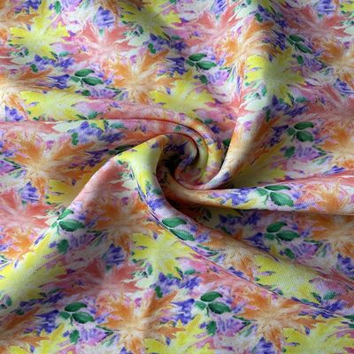Anchura impresa Digitaces floral de la tela el 150CM del neopreno 170gsm