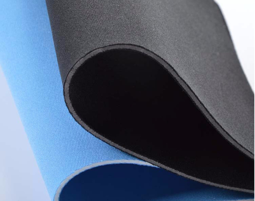 Material de tela de neoprene de 5 mm / Super estiramiento de traje de neopreno impreso personalizado con láminas de tela de goma de neoprene Codo y rodillas