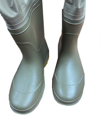 Botas de feltro de nylon / taslan botas de trenzado botas de torso botas de pesca botas de sola vulcanizada luz cómoda impermeable para ríos