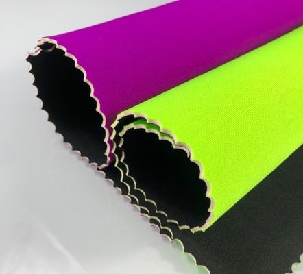 Deporte de lado único SBR Neoprene Tejido Rollo 3mm Silicona Esponja de caucho Uso para Pad de ratón Pad de yoga