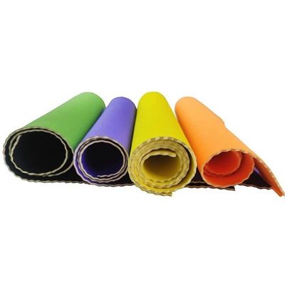 Material de traje de neopreno de 2-40 mm, Tejido de neopreno amarillo rosa antioxidante, Tejidos personalizados de acuerdo con los colores Pantone, Tejidos de alta resistencia al color,