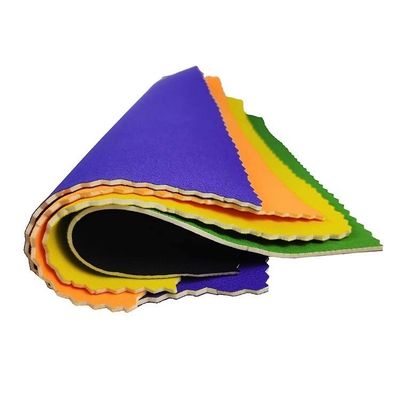 Material de traje de neopreno de 2-40 mm, Tejido de neopreno amarillo rosa antioxidante, Tejidos personalizados de acuerdo con los colores Pantone, Tejidos de alta resistencia al color,
