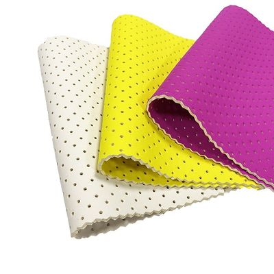 Rollo de tejido de neoprene de doble cara 100% de policloroprene impermeable, tejido perforado, tejido poroso, tejido transpirable, malla
