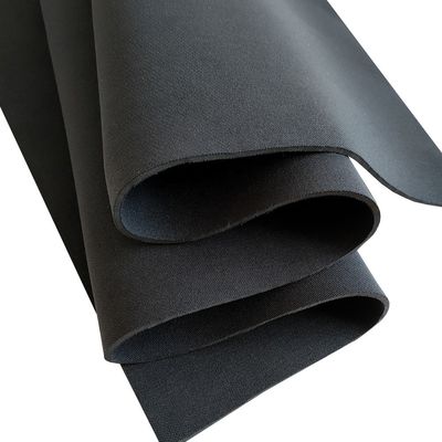 Tejido de traje de neopreno impermeable por yarda, tejido de policloropreno SBR de 3 mm, producción de fábrica de origen, neopreno con descuento, material rentable, material multiusos