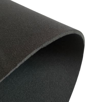 ROHS 1 - Hojas de tejido de neoprene de doble cara negro de 10 mm para impresión, tejidos imprimibles, patrones personalizados, tejidos de poliéster,