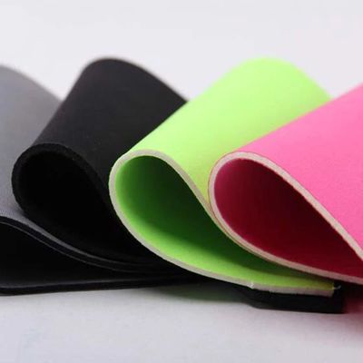 Tejido de neopreno laminado CR de 1 mm, 70 Shore A, de un solo lado, por yarda, almohadillas de sellado, revestimientos de tuberías, juntas impermeables, capas anticolisión para barcos