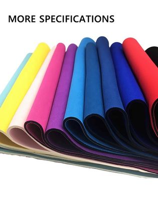1.5mm-25mm Hojas de goma de tejido laminado de neoprene autoadhesivo a prueba de fuego, zapatos y accesorios, tejidos de estiramiento, tejidos de cinturón, tejidos de equipo de protección