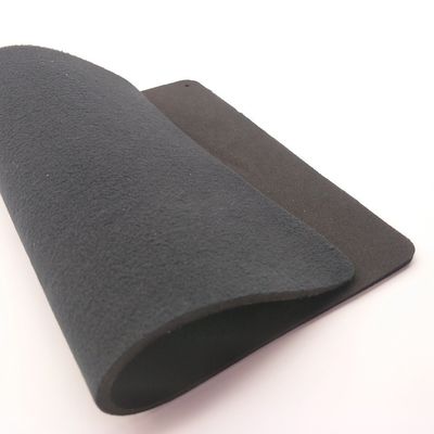 35-45 Shore A 3Mpa CR Hoja de tejido laminado de caucho Neoprene para calcetines, caucho duro, material de sellado, impermeable y ignífugo
