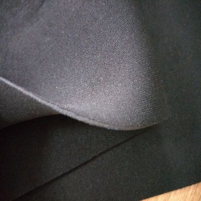 35-45 Shore A 3Mpa CR Hoja de tejido laminado de caucho Neoprene para calcetines, caucho duro, material de sellado, impermeable y ignífugo