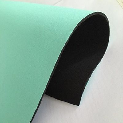1.5KG/M2 Rollo de goma de tela de neoprene de doble cara para almohadilla de ratón, tela multifuncional, impermeable, antideslizante, cubierta de taza, zapatos y accesorios de ropa