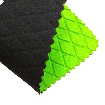 Antideslizante 1,5-5 mm Tejido de neoprene estampado de nylon recubierto de patrón elástico personalizado almohadillas de yoga con estilo Cinturones