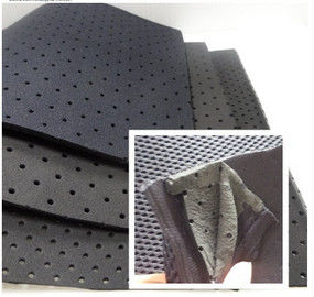 Perforado 10% 30% 50% Célula de perforación SCR 2 mm Tejido laminado de neopreno para ropa de lado único