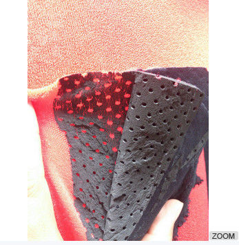 Perforado 10% 30% 50% Célula de perforación SCR 2 mm Tejido laminado de neopreno para ropa de lado único