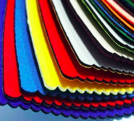 Nylon recubierto de neopreno de 2 caras para cubierta, tejido de neopreno Sbr de 4 mm, tejido elástico, adecuado para artículos deportivos, tejido de equipo de protección, tejido impermeable