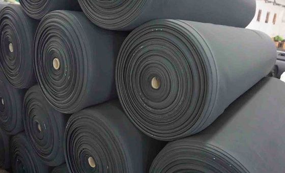 Nylon recubierto de neopreno de 2 caras para cubierta, tejido de neopreno Sbr de 4 mm, tejido elástico, adecuado para artículos deportivos, tejido de equipo de protección, tejido impermeable