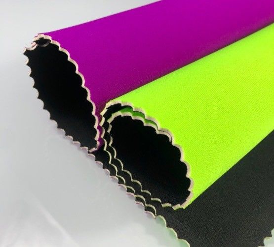 Deporte de lado único SBR Neoprene Tejido Rollo 3mm Silicona Esponja de caucho Uso para Pad de ratón Pad de yoga
