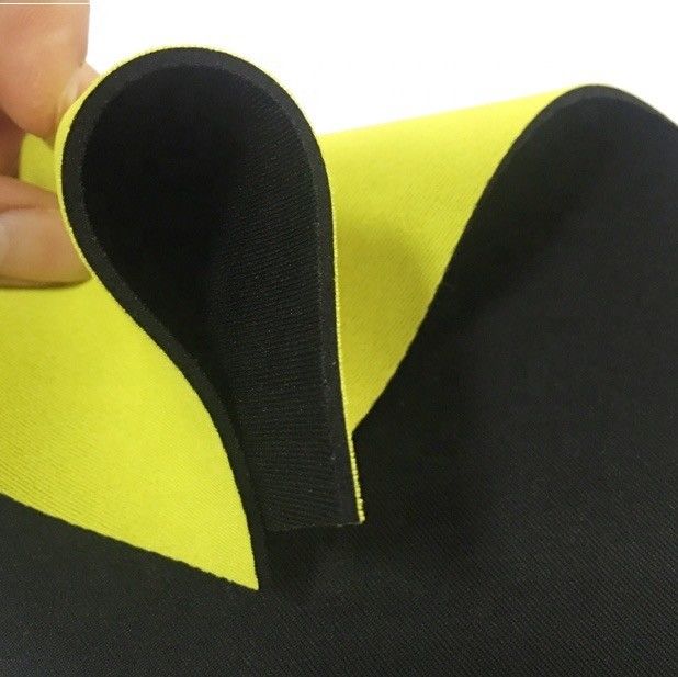 Nylon recubierto de neopreno de 2 caras para cubierta, tejido de neopreno Sbr de 4 mm, tejido elástico, adecuado para artículos deportivos, tejido de equipo de protección, tejido impermeable