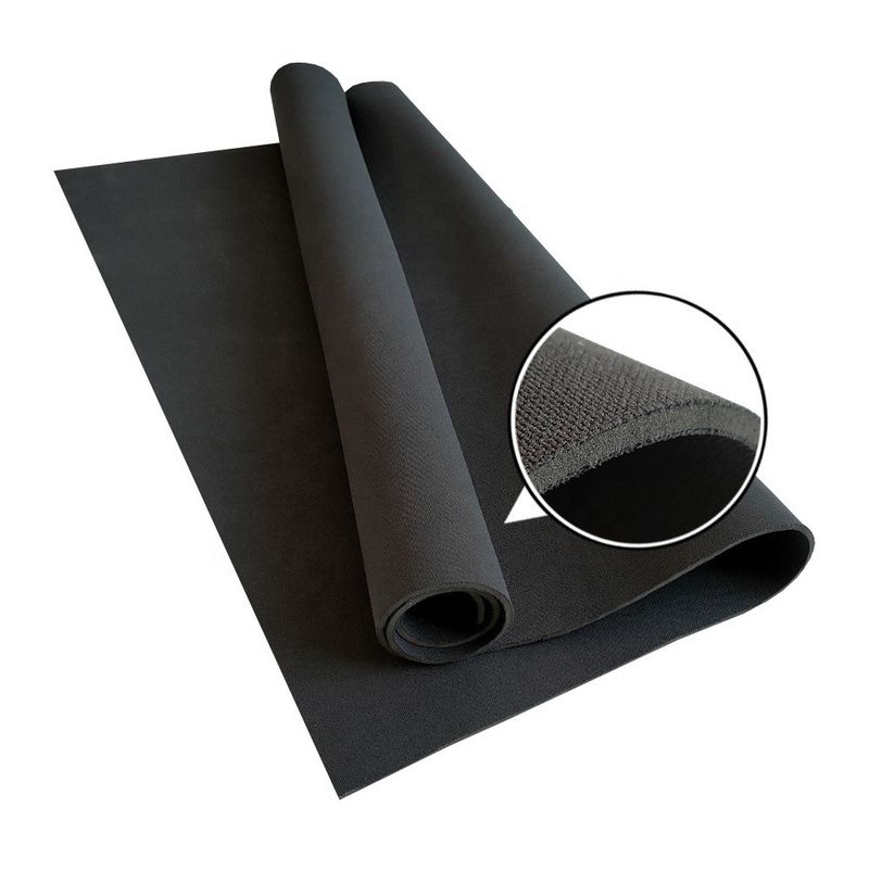 Tejido de traje de neopreno impermeable por yarda, tejido de policloropreno SBR de 3 mm, producción de fábrica de origen, neopreno con descuento, material rentable, material multiusos