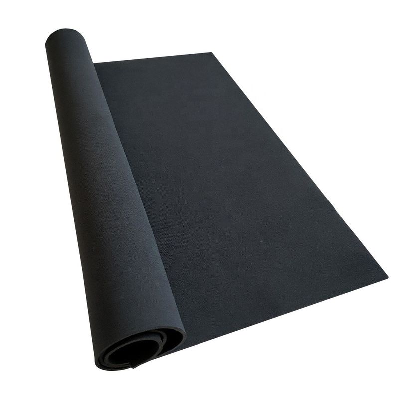 SGS Laminado de espuma negra de caucho acolchado de silicona hoja de esponja de 1mm-20mm de espesor,traje de surf,traje de buceo,traje de buceo tela, revestimiento, alta elasticidad, impermeable y conservación del calor