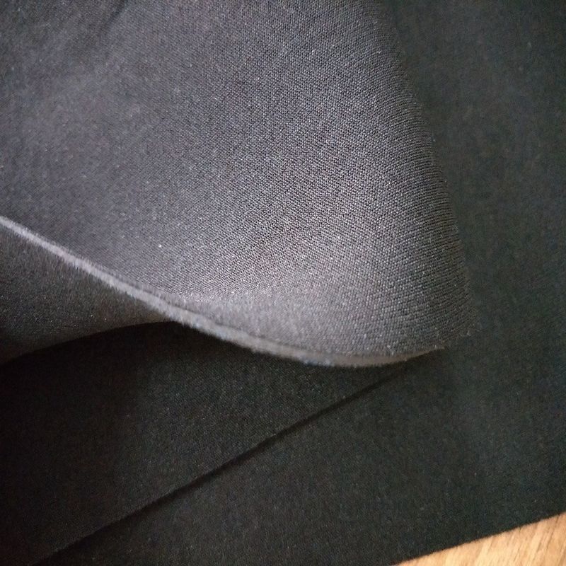 35-45 Shore A 3Mpa CR Hoja de tejido laminado de caucho Neoprene para calcetines, caucho duro, material de sellado, impermeable y ignífugo